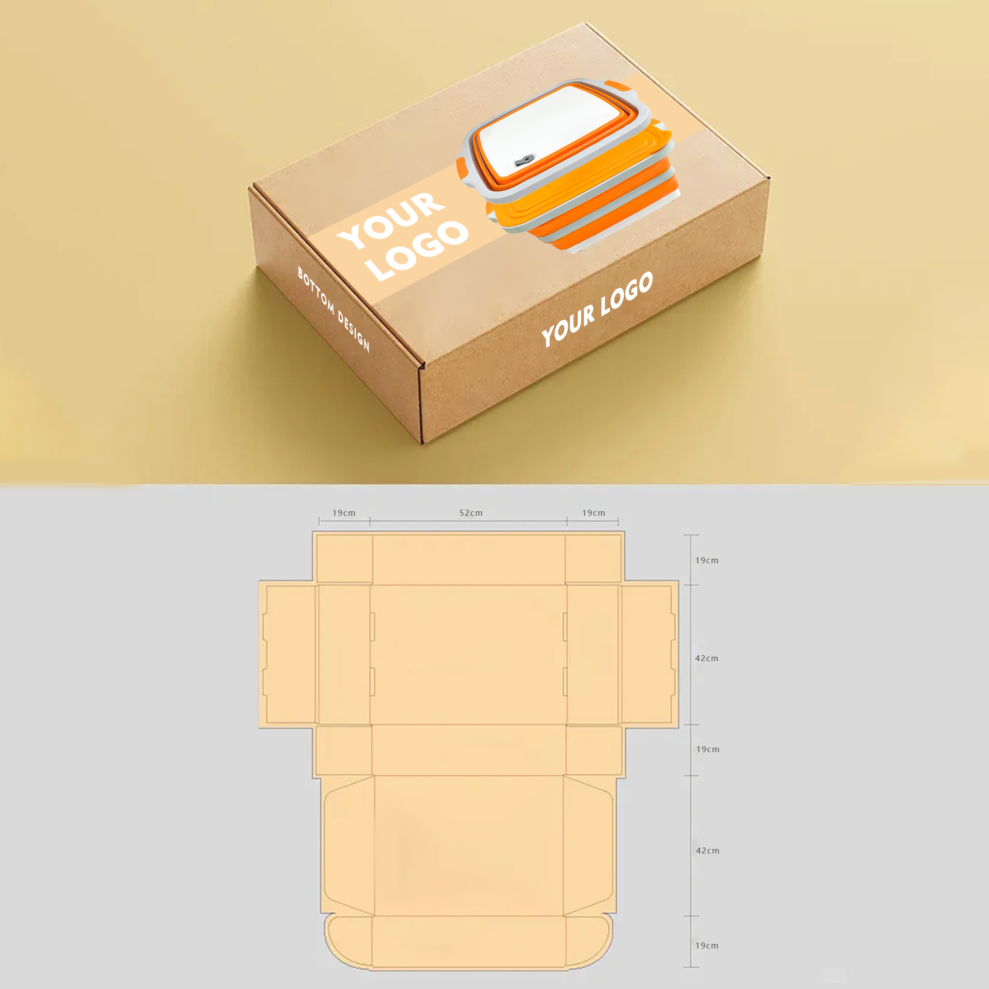 16L Collapsible Prep Box – 5-in-1 Chopping Board & Basin