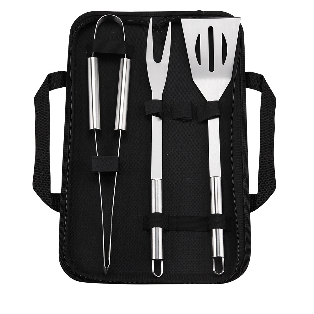BBQ Tool Set with Carry Bag – 7-Piece
