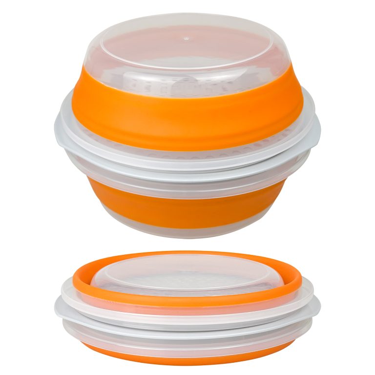 Collapsible Shaker Breading Bowl with Sieve – 26cm