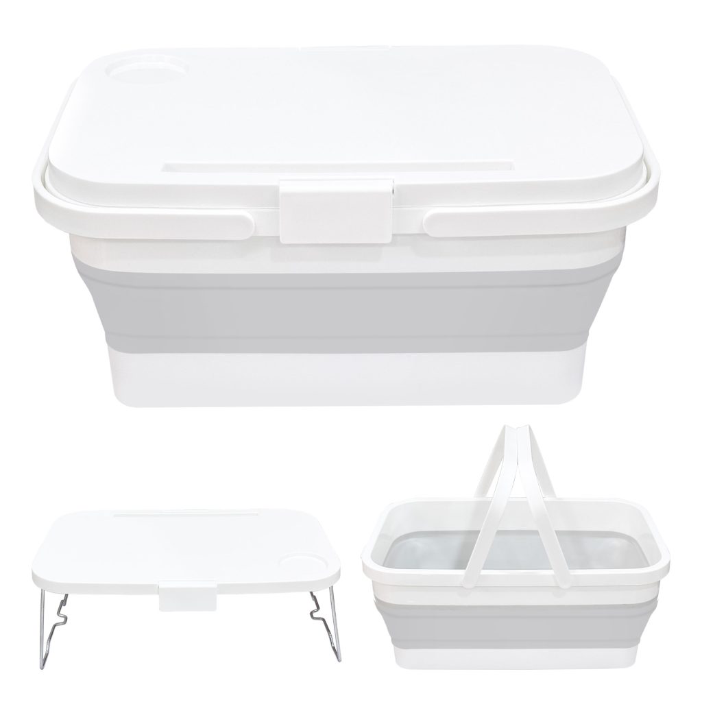 Collapsible Storage Box with Table Top – 15L