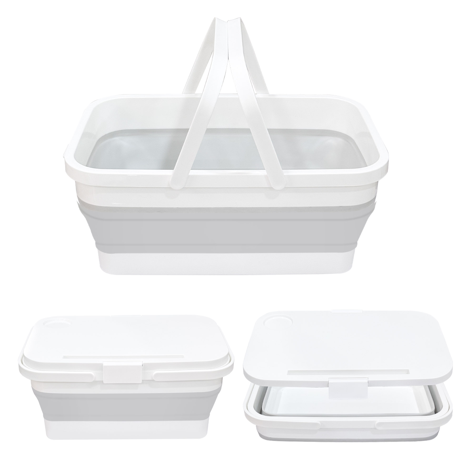 Collapsible Storage Box with Table Top – 15L