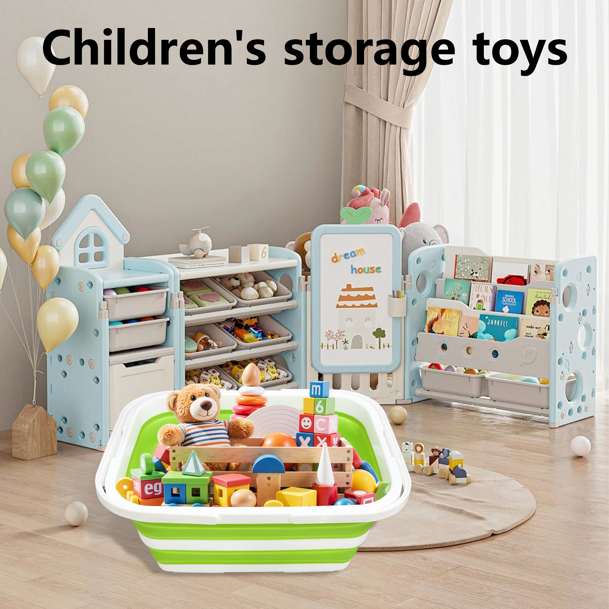 Product size - 48.8 cm / 19.21 in, open and folded