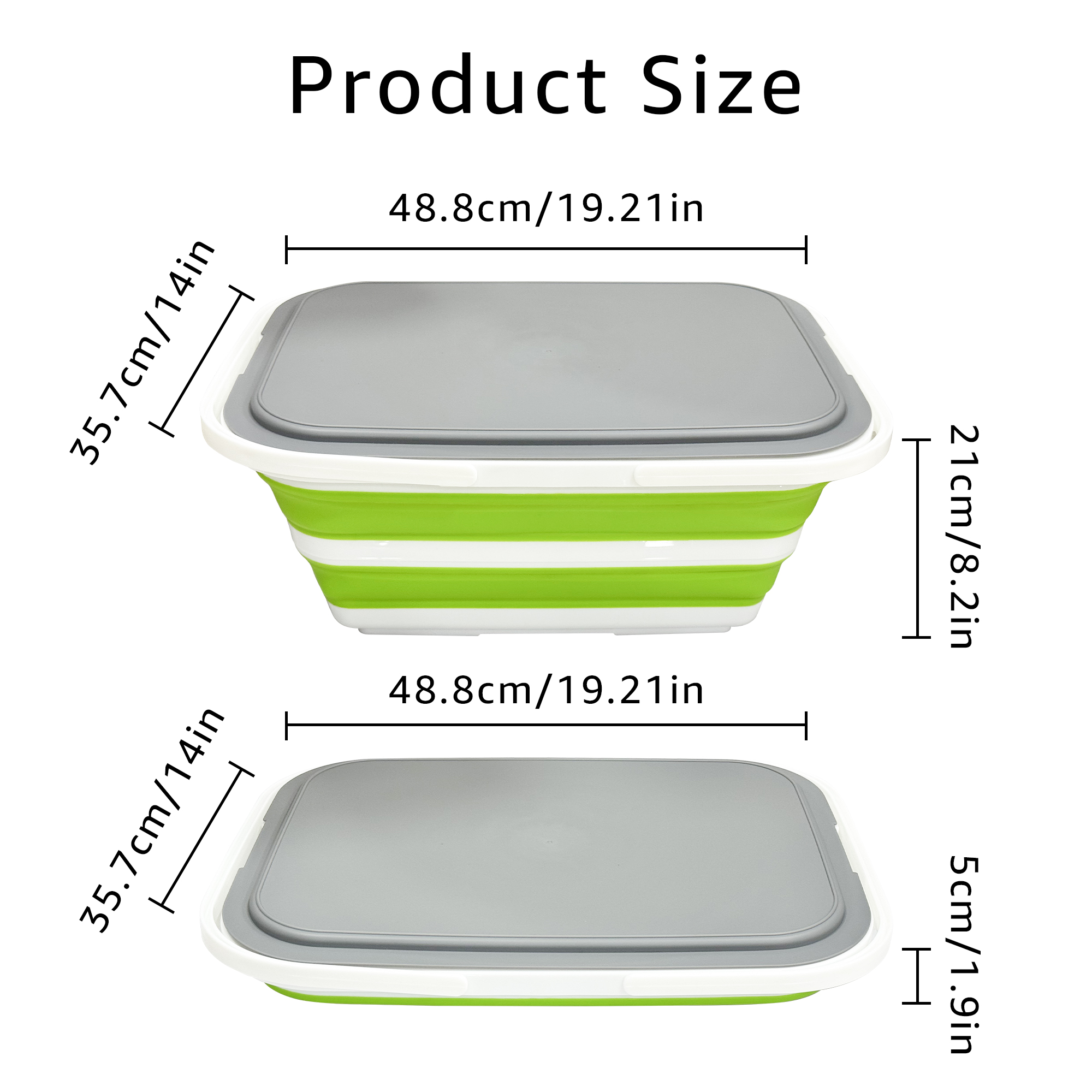 Why ours wins - a real handle and a foldable body