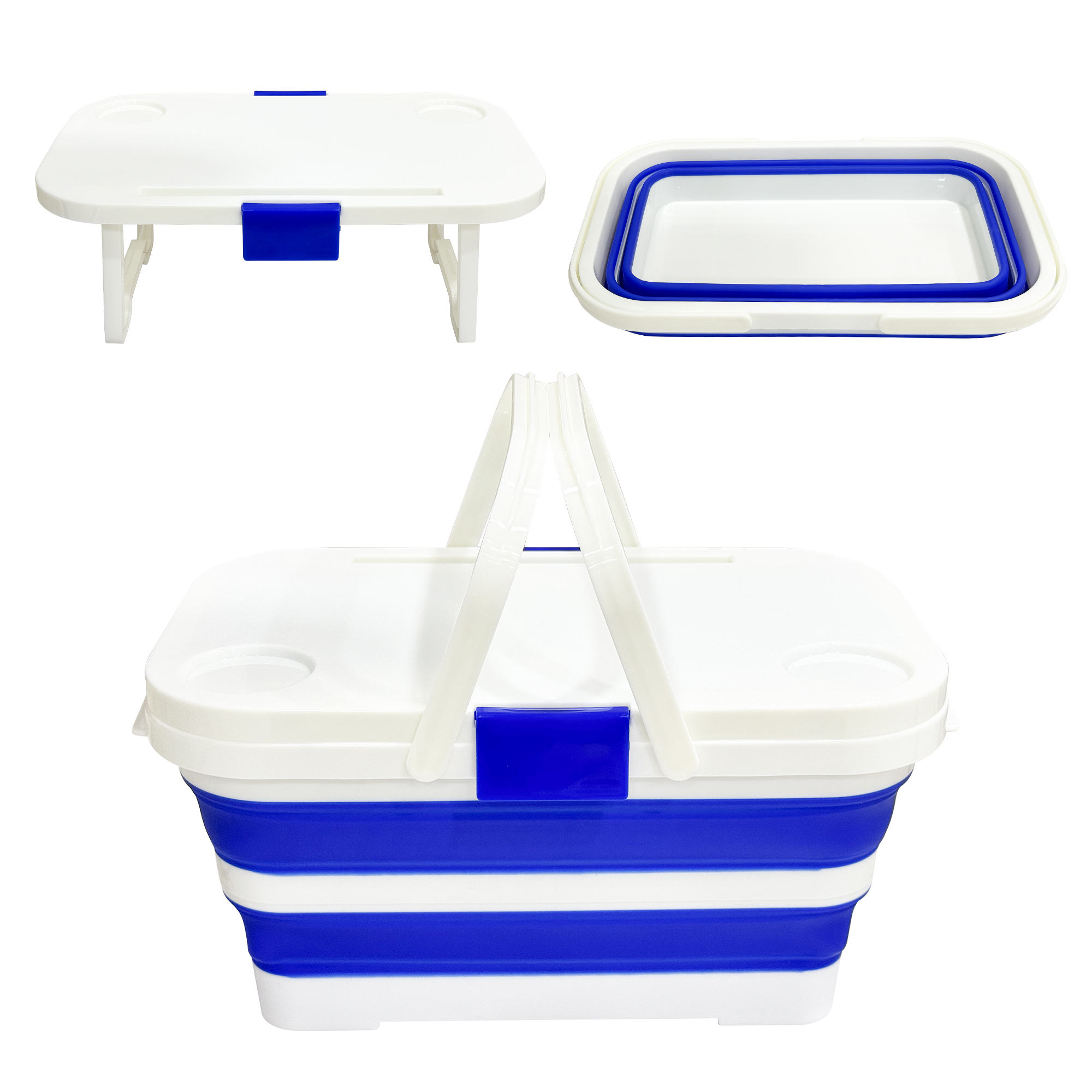 Collapsible Picnic Basket with Table Top – 15/20/30L